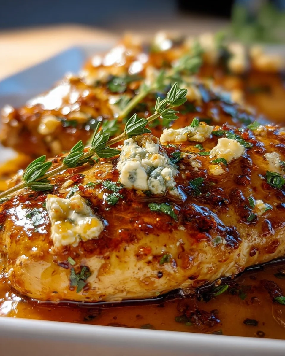 Hot Honey Infused Feta Chicken: Sweet, Spicy, Savory Dinner!