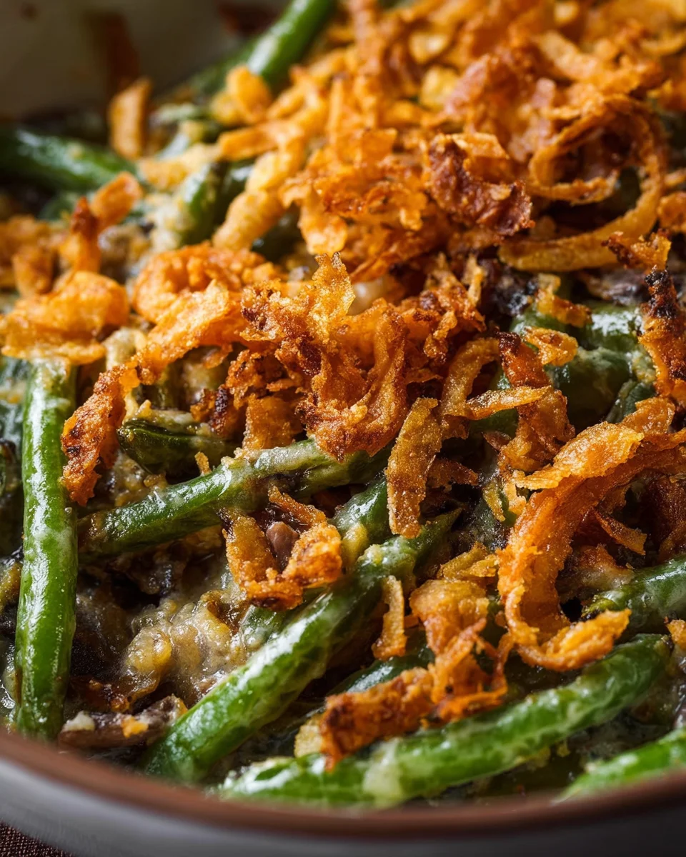 Ultimate Green Bean Casserole: Creamy & Crispy Perfection