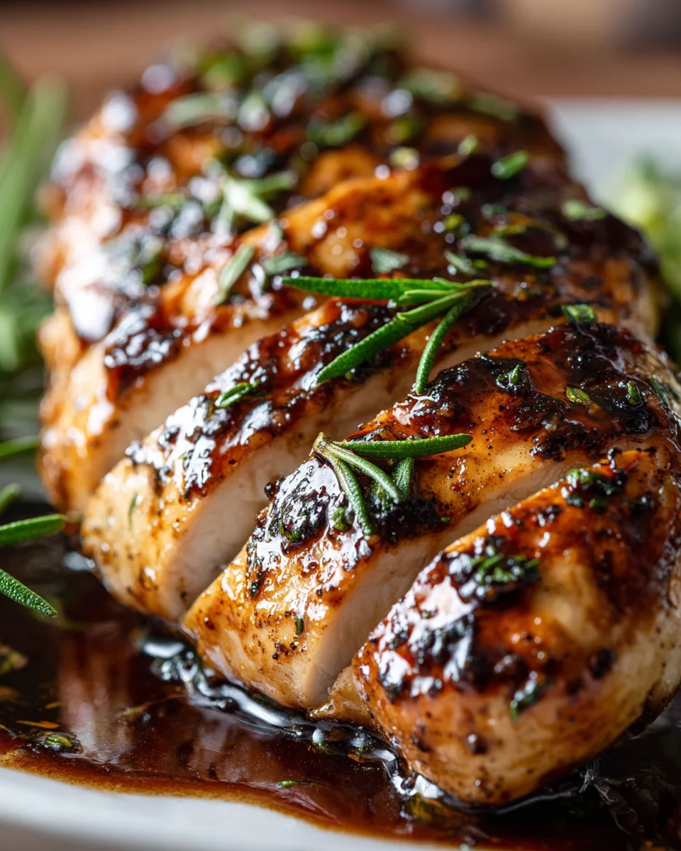 Balsamic Baked Chicken Breast: Easy & Delicious Dinner!