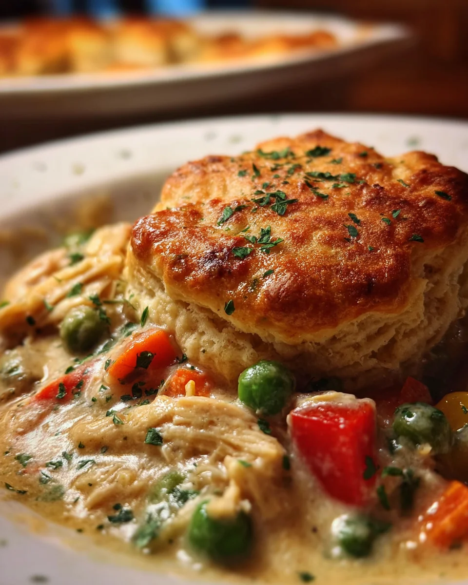 Red Lobster Biscuit Chicken Pot Pie: Comfort Food Bliss