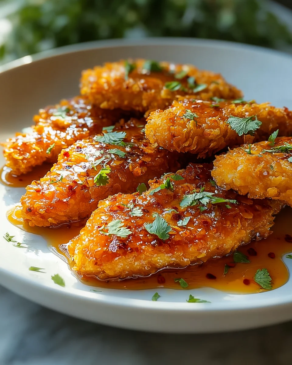 Crispy Baked Hot Honey Chicken Recipe for Flavor Lovers