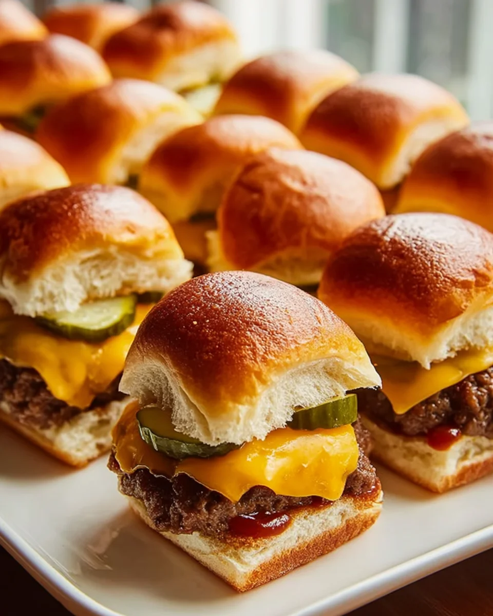 Delicious Sheetpan Burger Sliders Recipe for Easy Entertaining