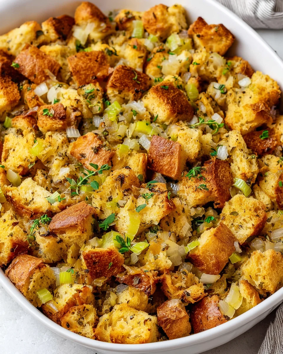 Ultimate Homemade Stuffing: Savory Beef & Herb Flavor