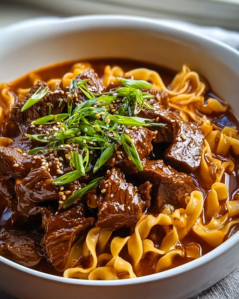 Ultimate Korean Beef Noodles Recipe for Delicious Meals