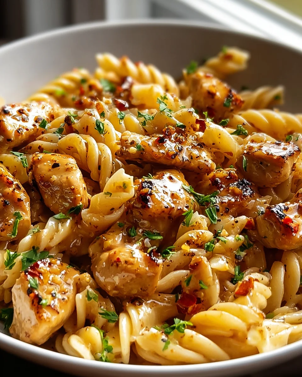 Delicious Honey Pepper Chicken Pasta Recipe You’ll Love!