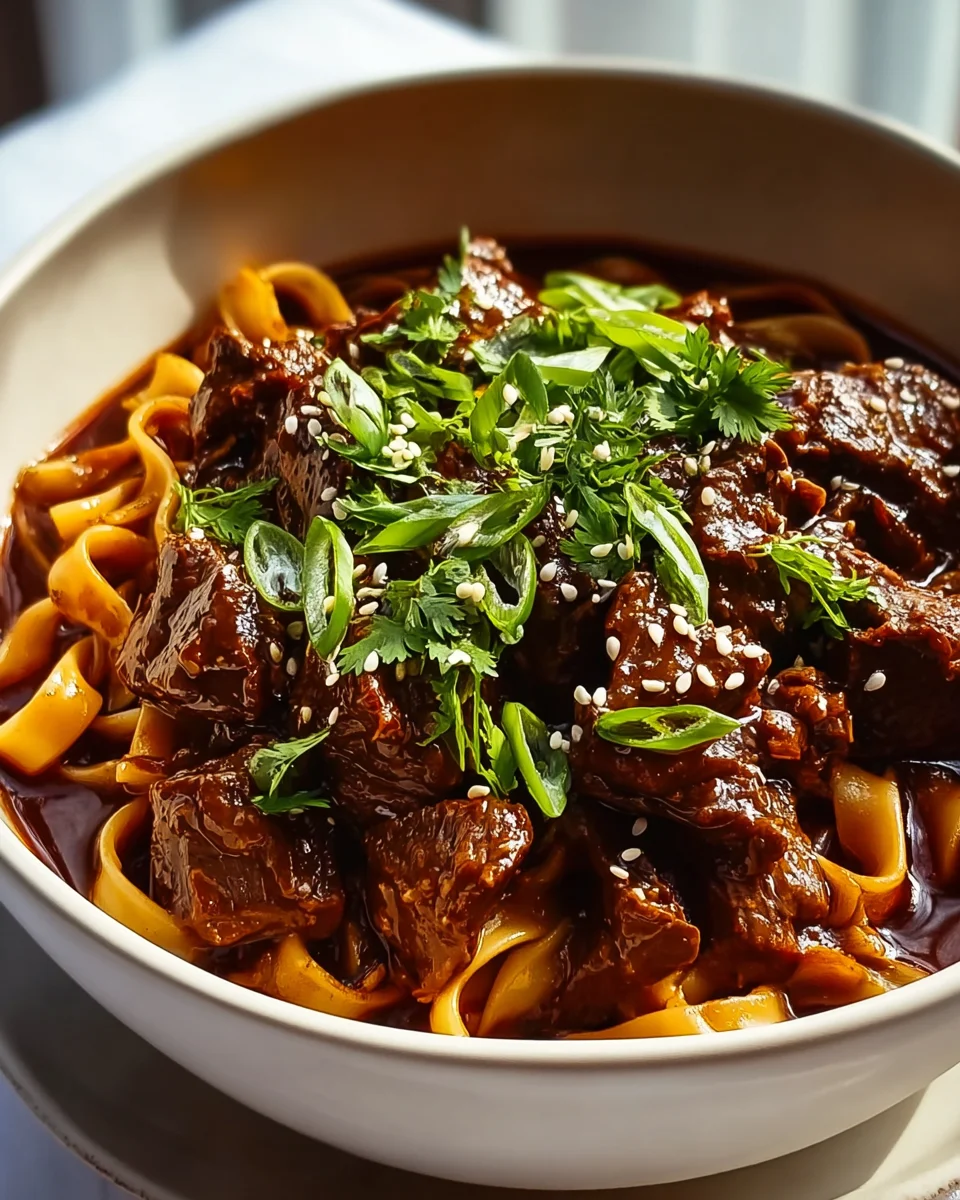 Ultimate Korean Beef Noodles Recipe You'll Love!