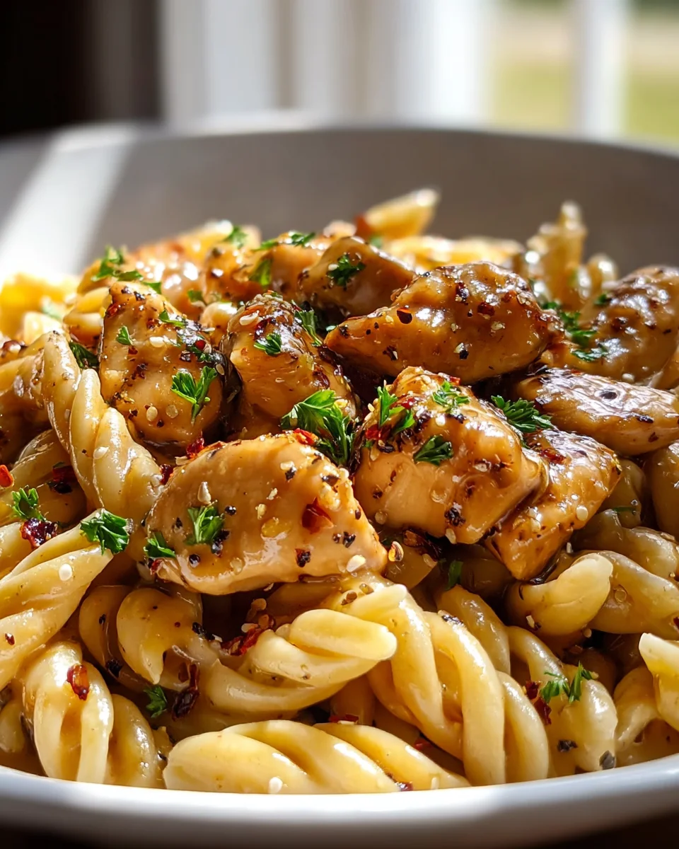 Delicious Honey Pepper Chicken Pasta Recipe You’ll Love!
