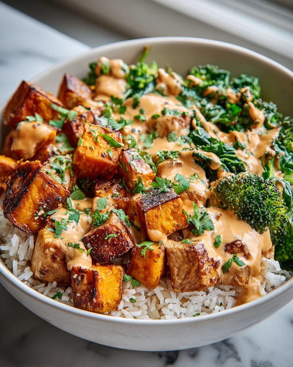 Healthy Chicken Sweet Potato Bowls: Nutritious & Delicious!