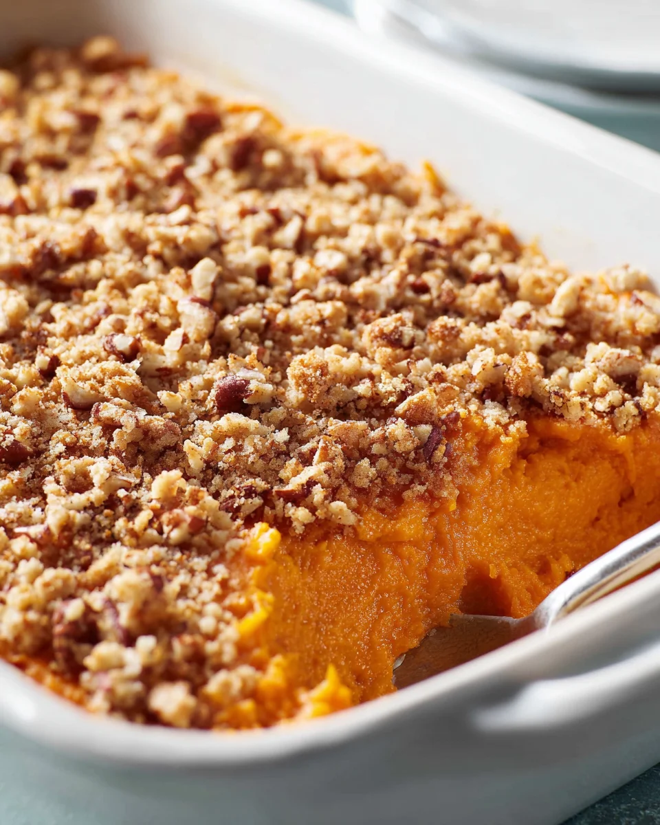 Paula Deen's Classic Sweet Potato Casserole Recipe
