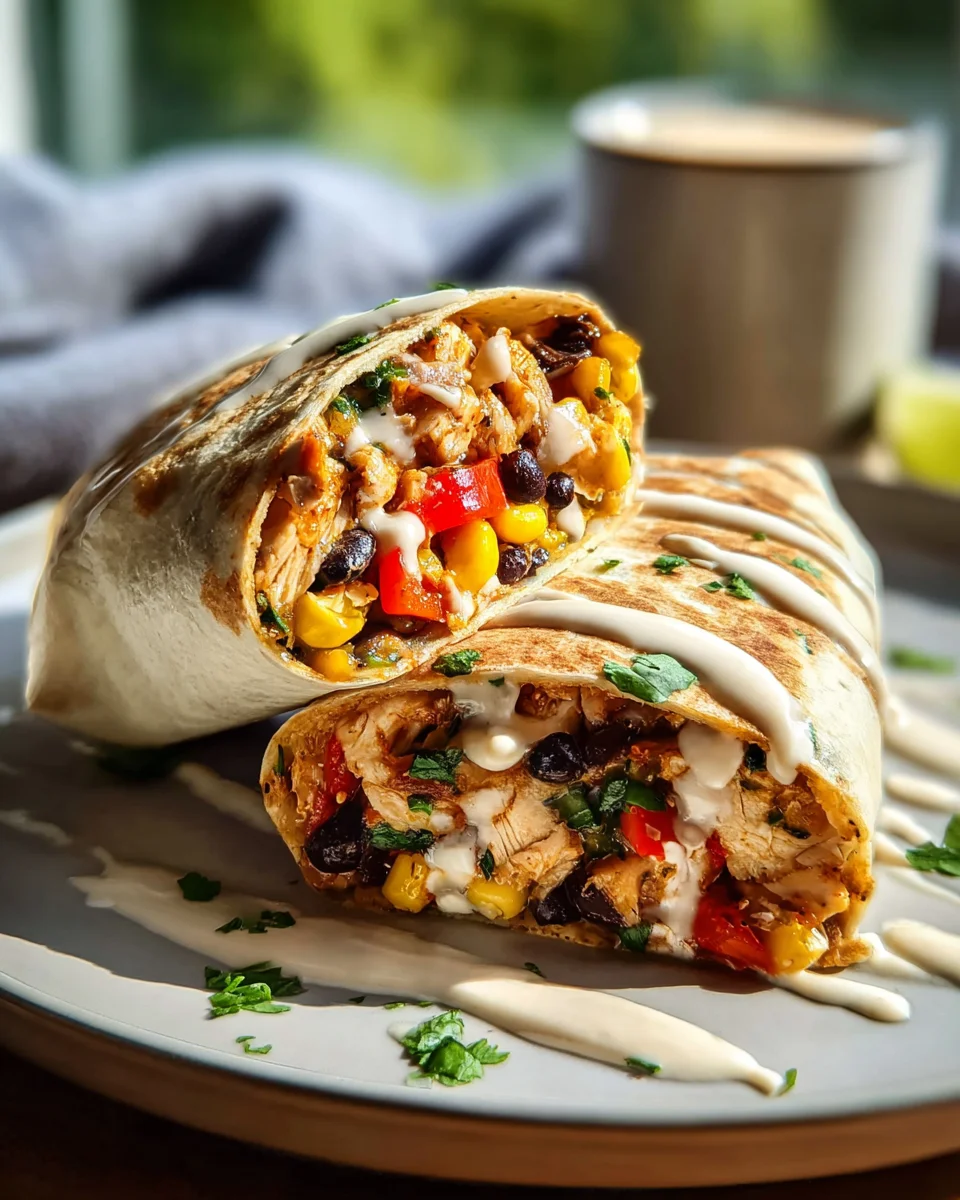 Delicious Southwest Chicken Wrap Recipe for a Flavorful Meal