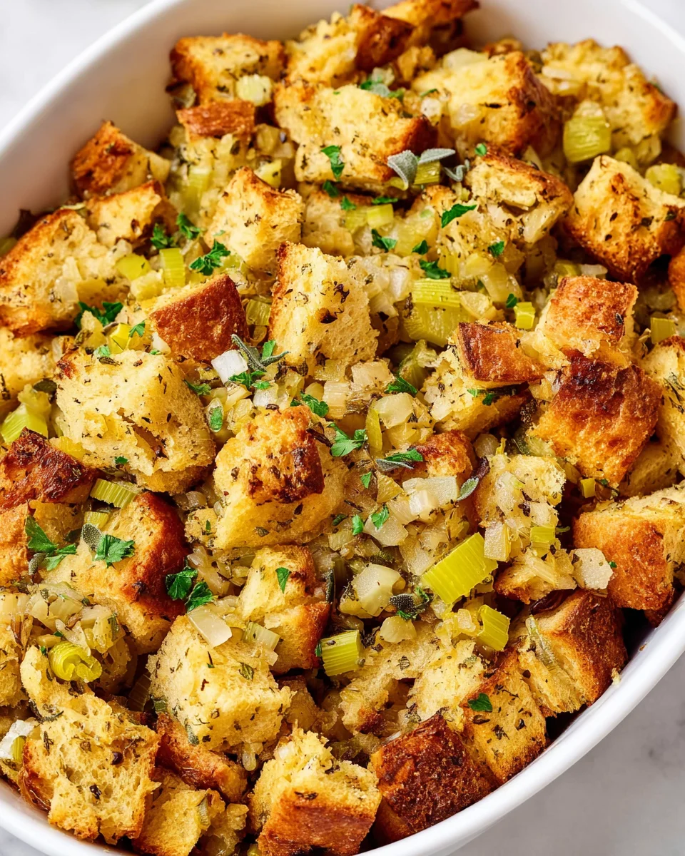 Ultimate Homemade Stuffing: Savory Beef & Herb Flavor