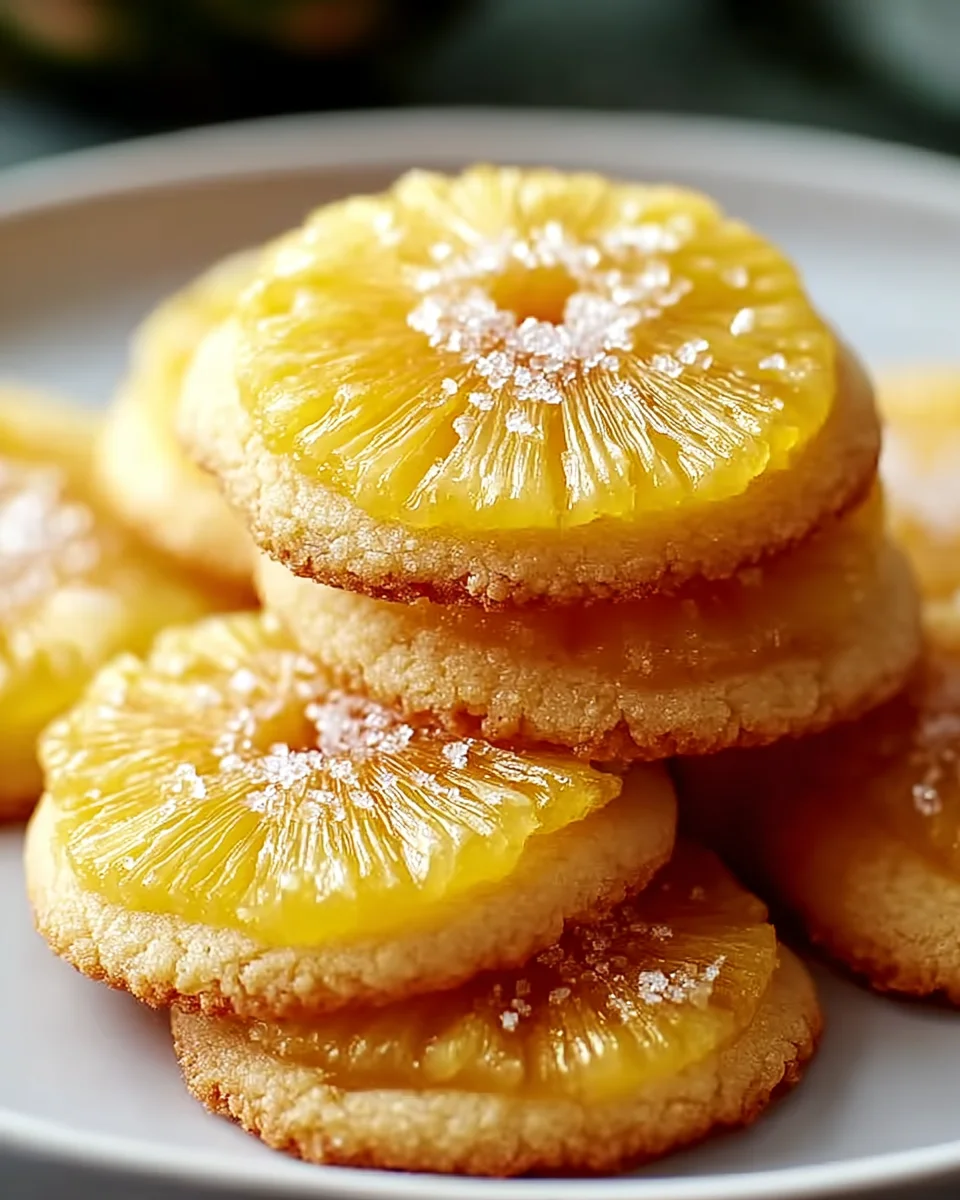 Amazing Pineapple Upside-Down Sugar Cookies for Desserts
