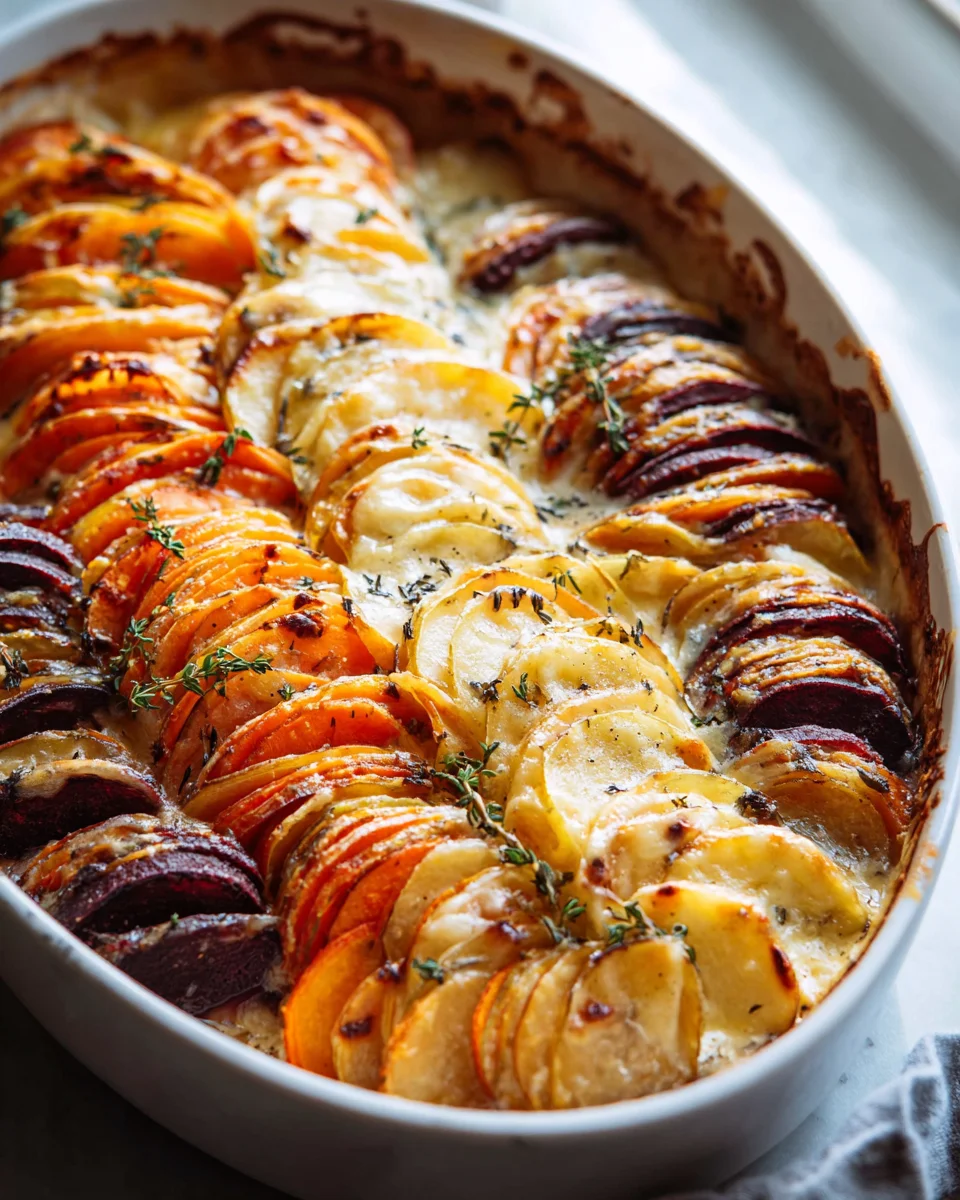 Best Cheesy Root Vegetable Gratin: A Family Favorite Dish