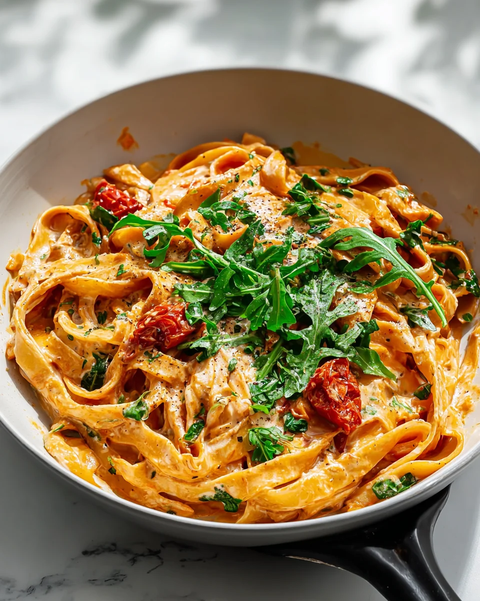Delicious Vegan Creamy Sun Dried Tomato Pasta Recipe!