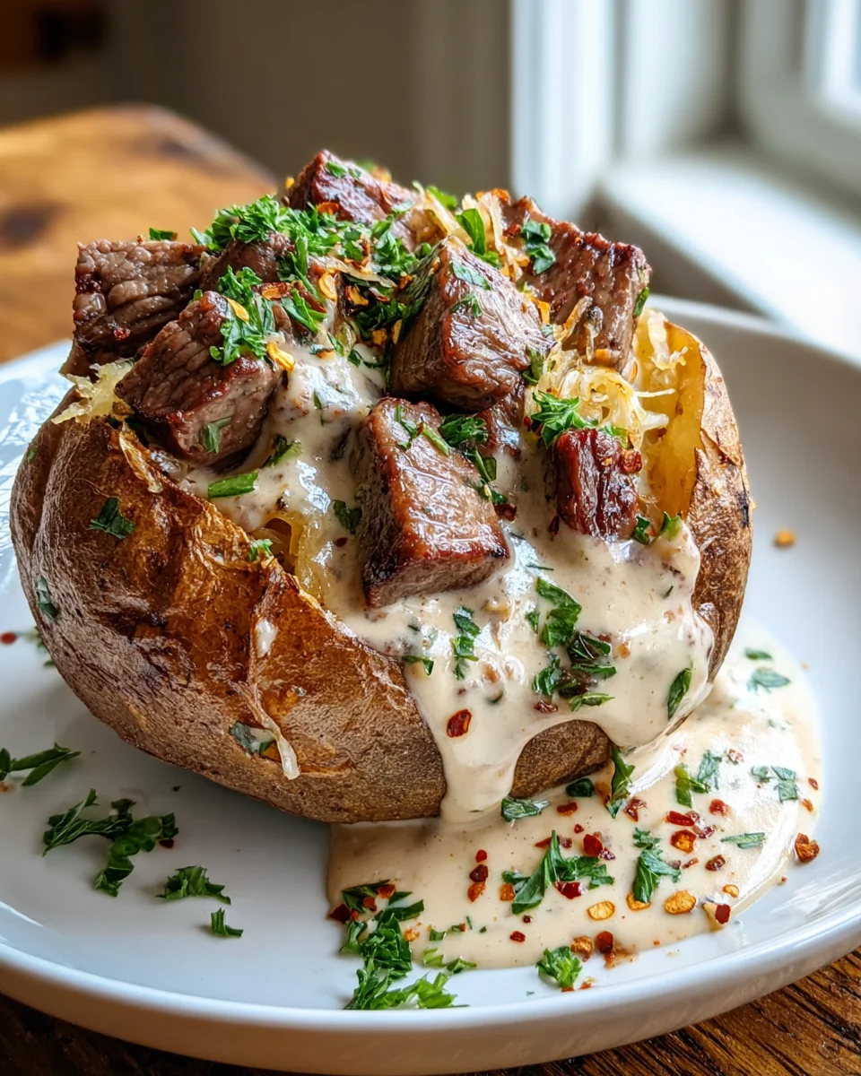 Savory Loaded Steak Potato Recipe for Ultimate Flavor Delight