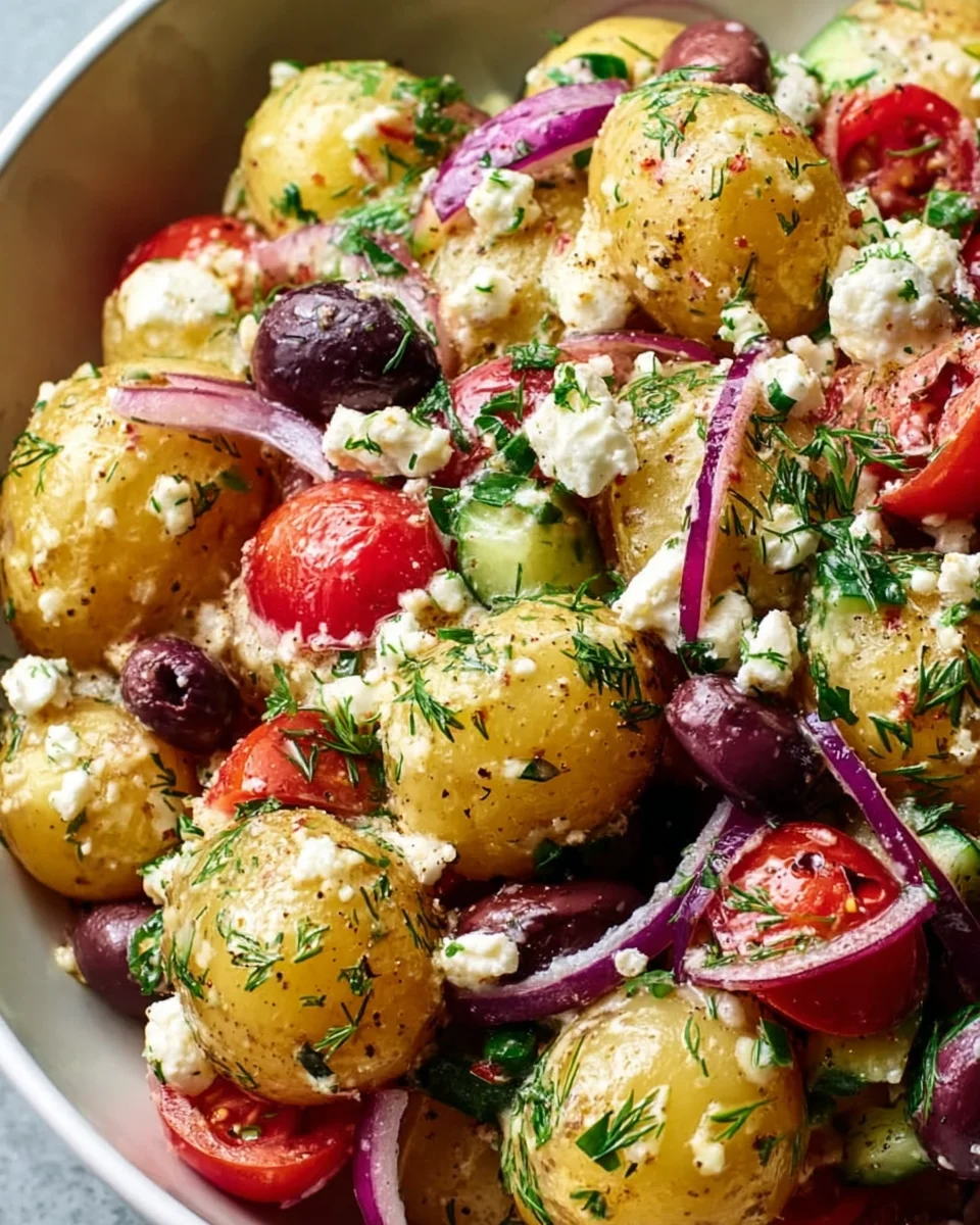 Delicious Greek Potato Salad Recipe for a Fresh Twist