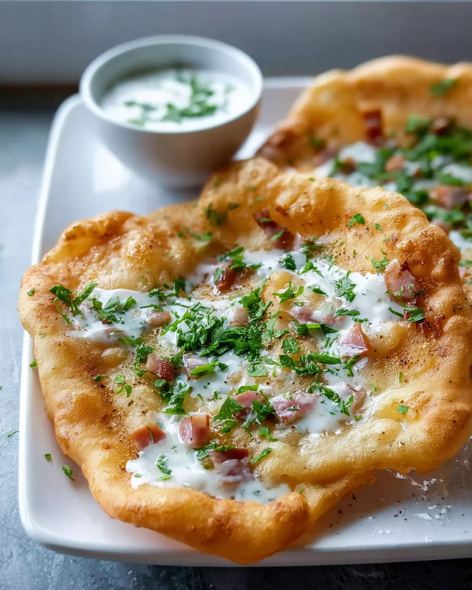 Crispy Langos in the Air Fryer - Easy & Delicious Recipe!