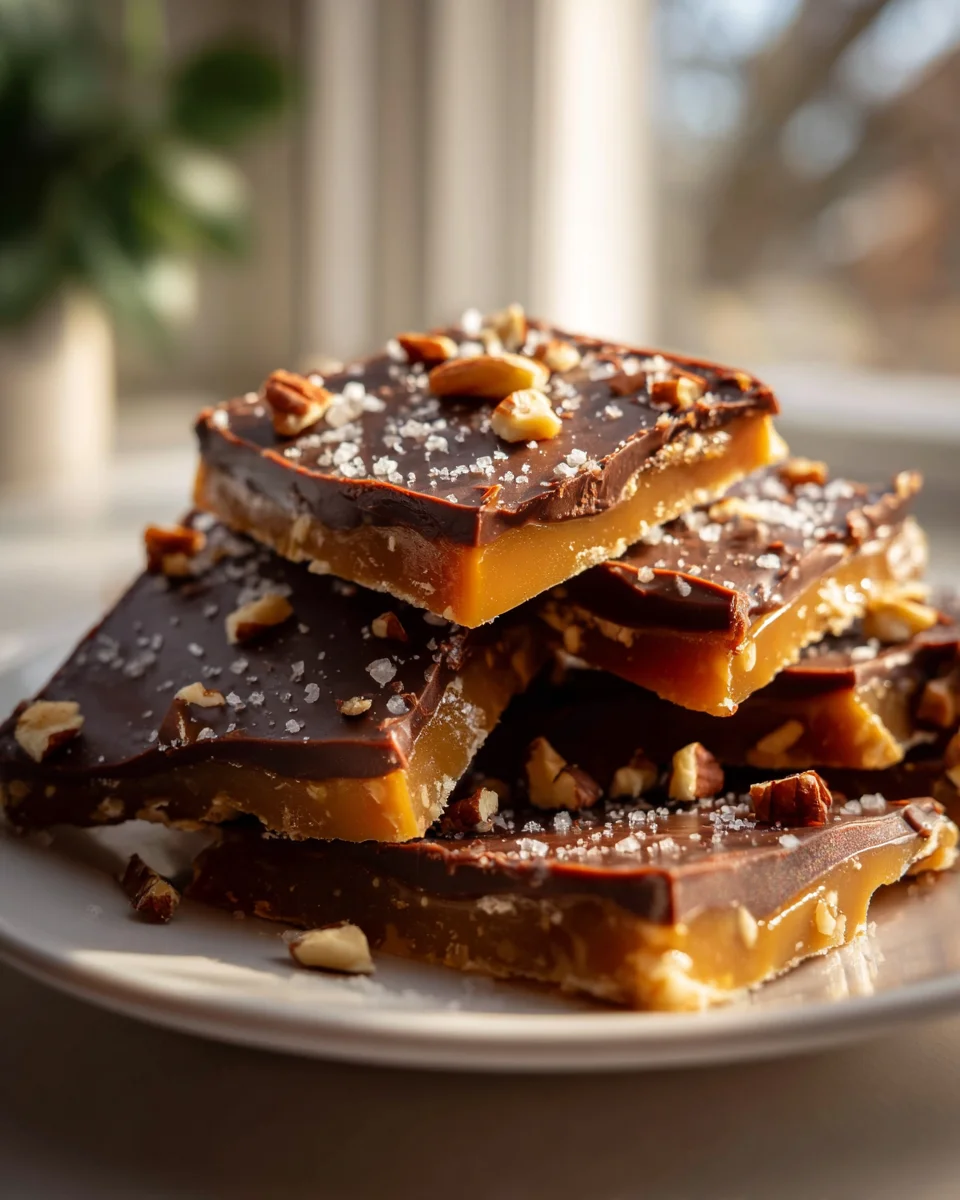 Classic Christmas Toffee Recipe: Sweet Holiday Delight!