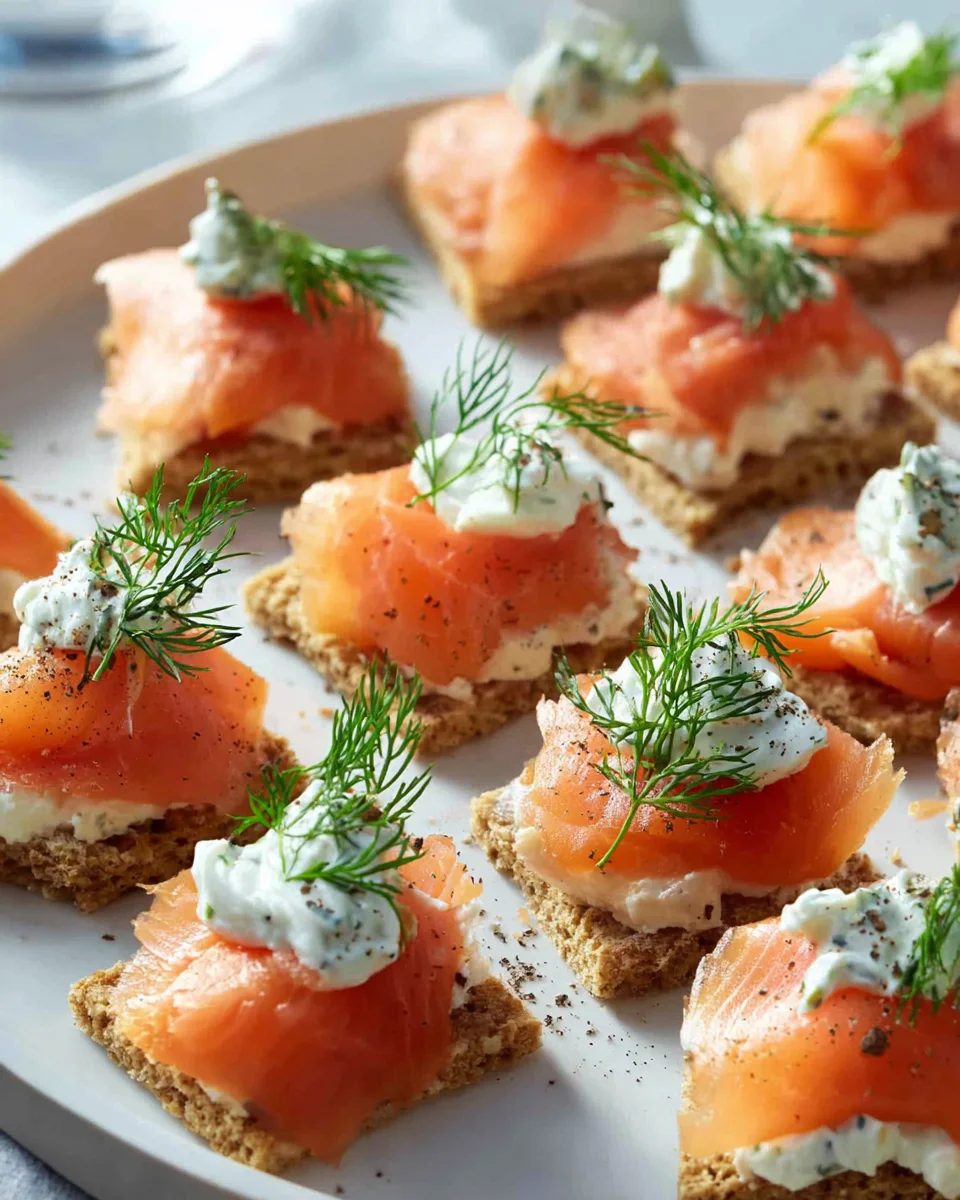 Smoked Salmon Canapes: Easy & Elegant Appetizer Recipe