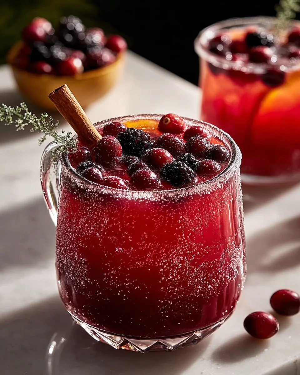 Sparkling Frost Christmas Punch: Easy Non-Alcoholic Recipe