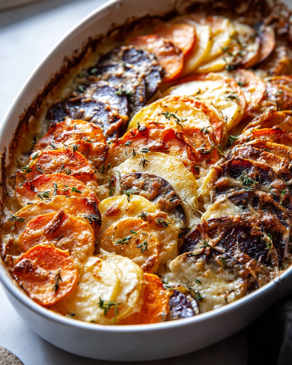 Best Cheesy Root Vegetable Gratin: A Family Favorite Dish