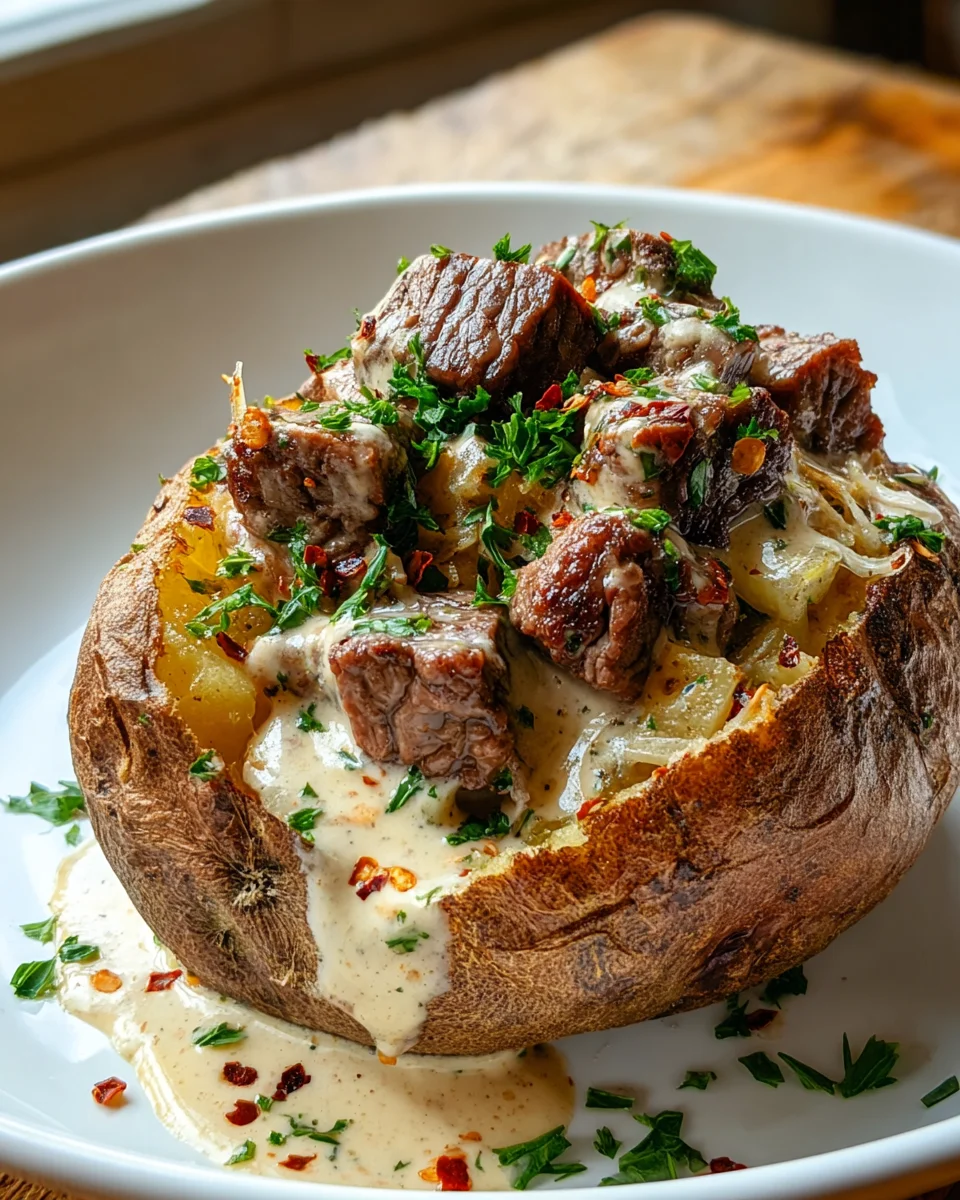 Savory Loaded Steak Potato Recipe for Ultimate Flavor Delight