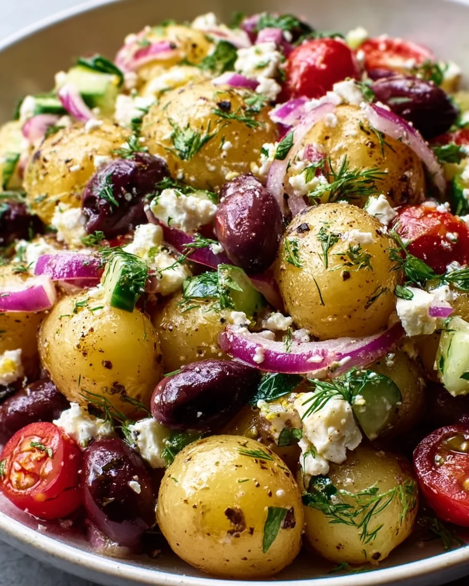 Delicious Greek Potato Salad Recipe for a Fresh Twist