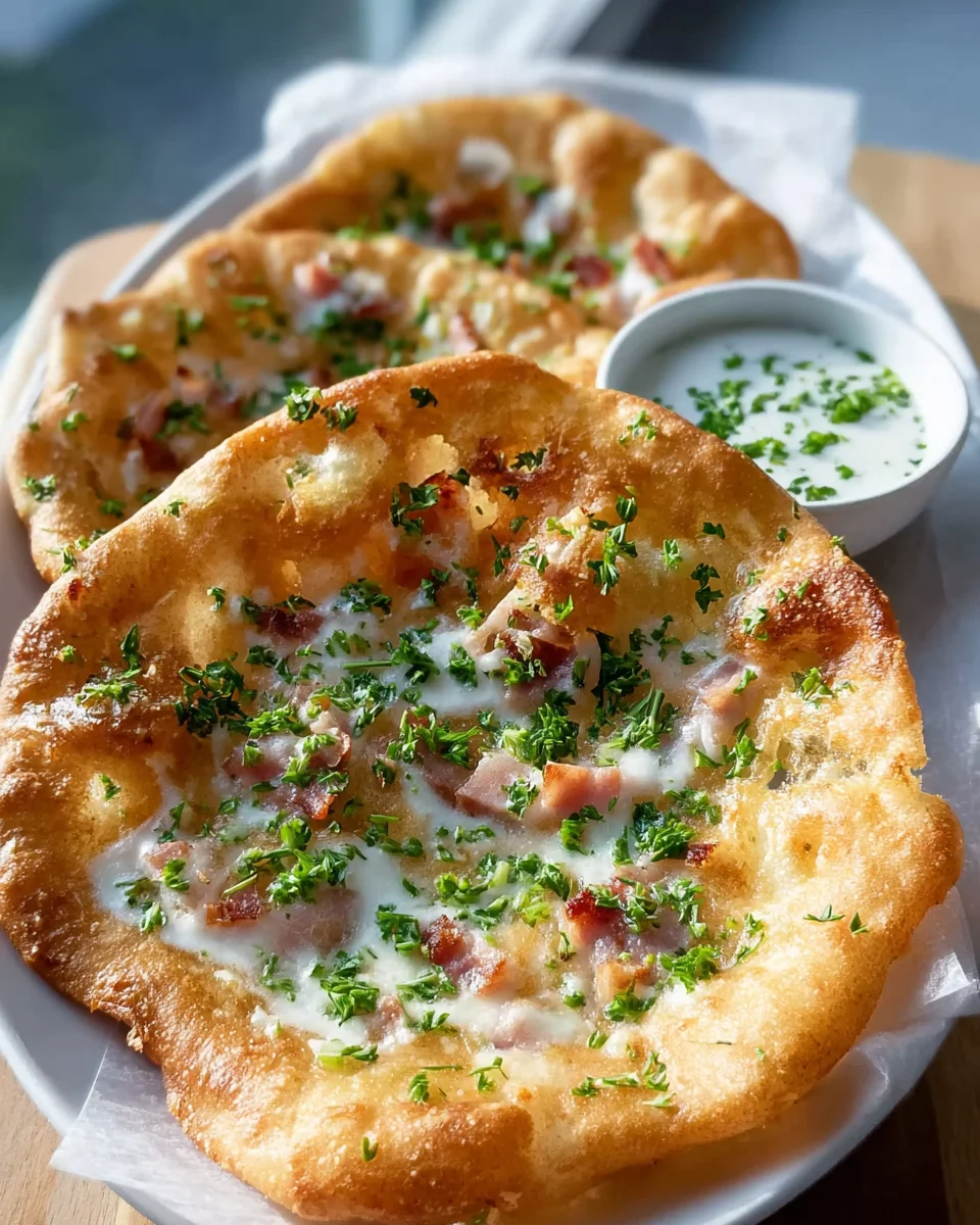 Crispy Langos in the Air Fryer - Easy & Delicious Recipe!