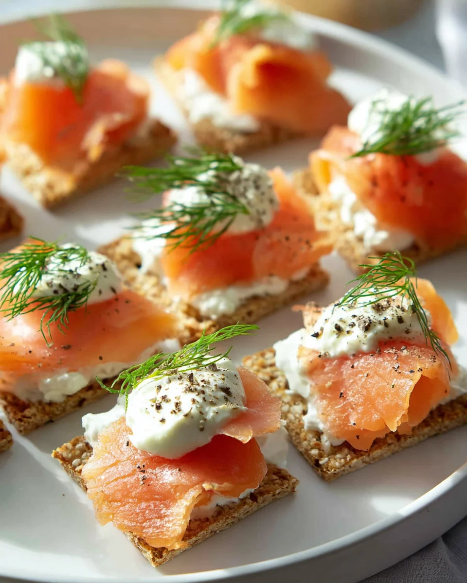 Smoked Salmon Canapes: Easy & Elegant Appetizer Recipe