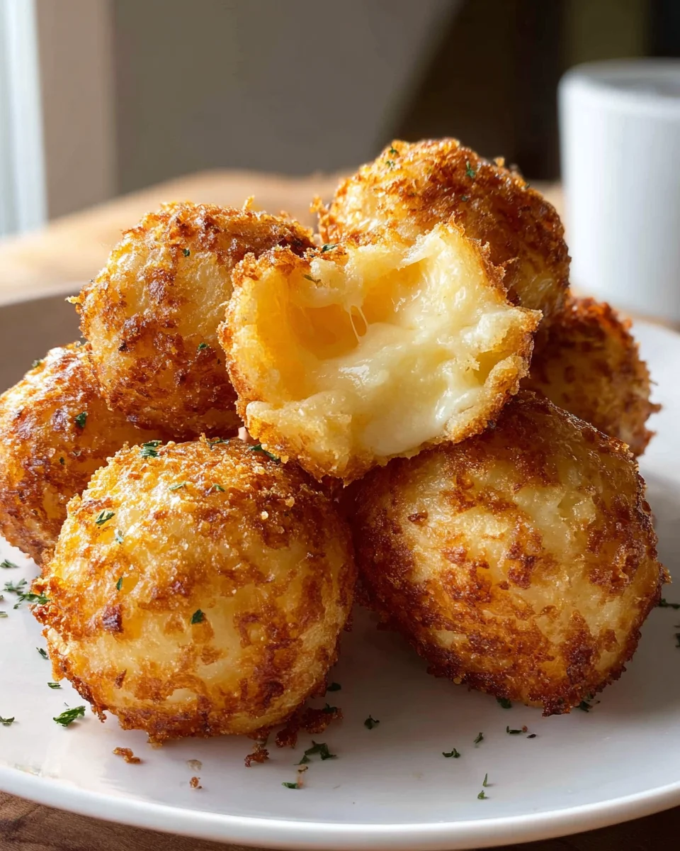 Mashed Potato Cheese Puffs: Crispy, Cheesy & Easy Recipe!