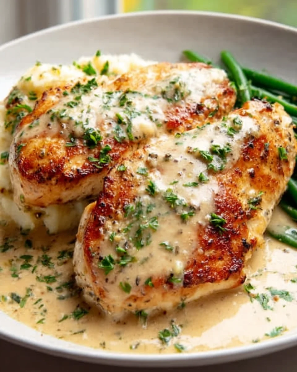 Best Creamy Garlic Parmesan Chicken Breast Recipe!