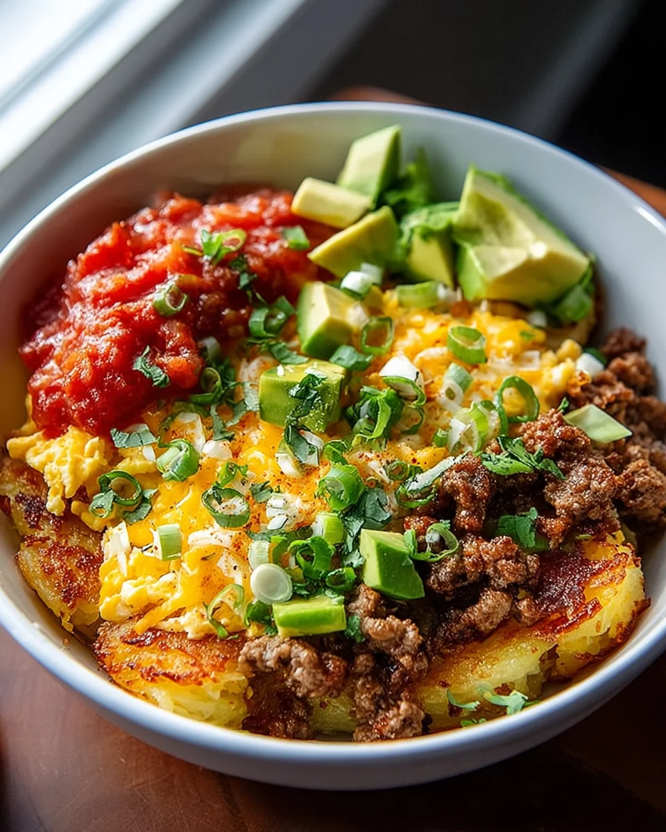 Delicious Hash Brown Breakfast Bowls for a Hearty Start!