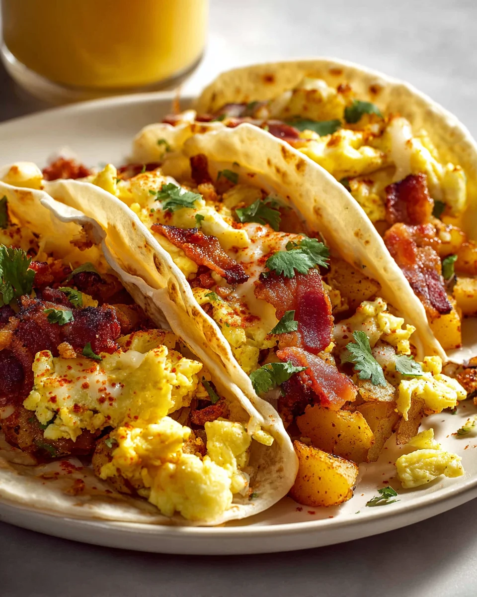 Delicious Baked Breakfast Tacos: Your New Favorite Brunch!