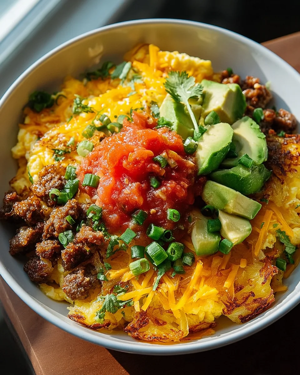 Delicious Hash Brown Breakfast Bowls for a Hearty Start!