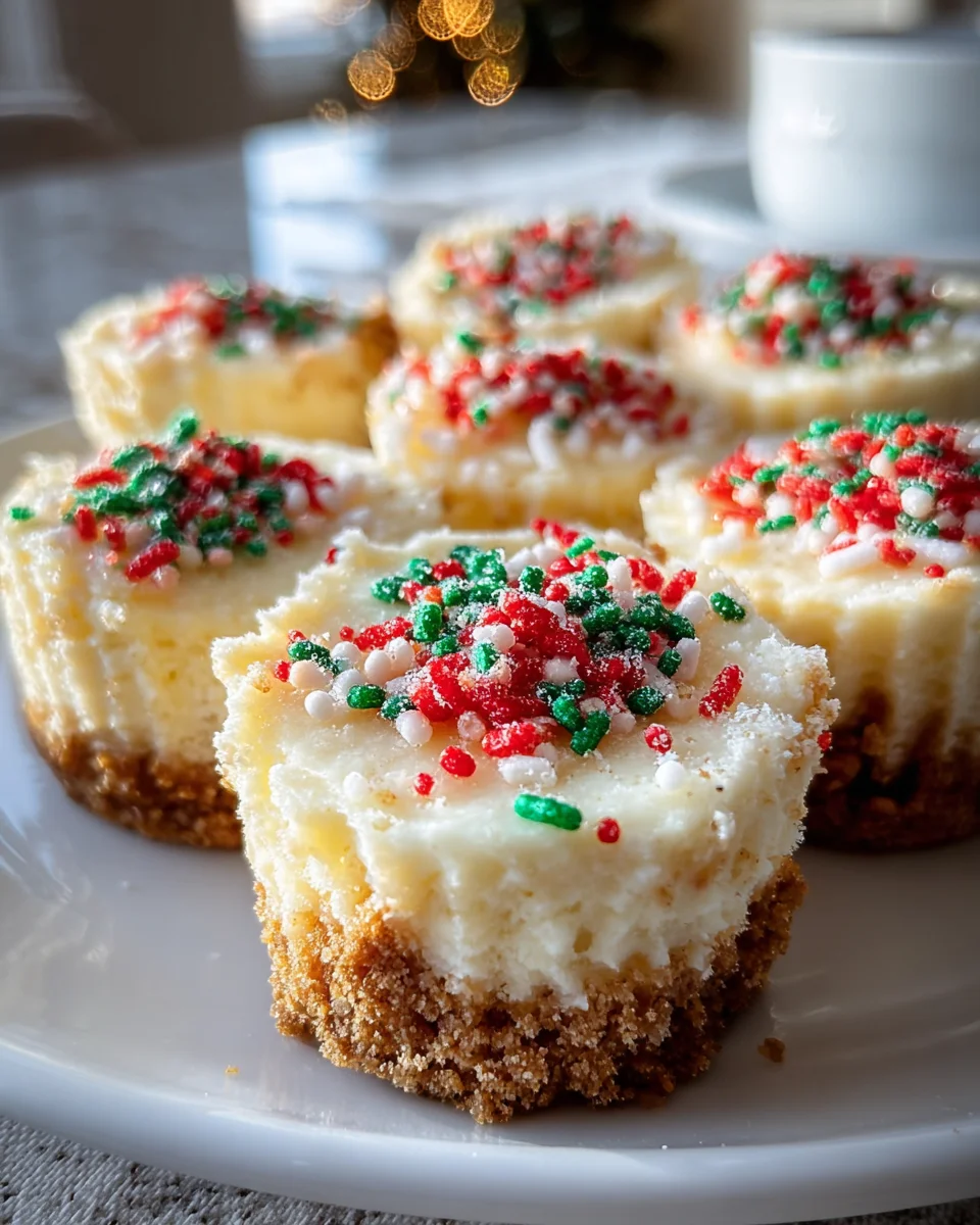 Delicious Mini Christmas Cheesecakes Recipe for Festive Joy