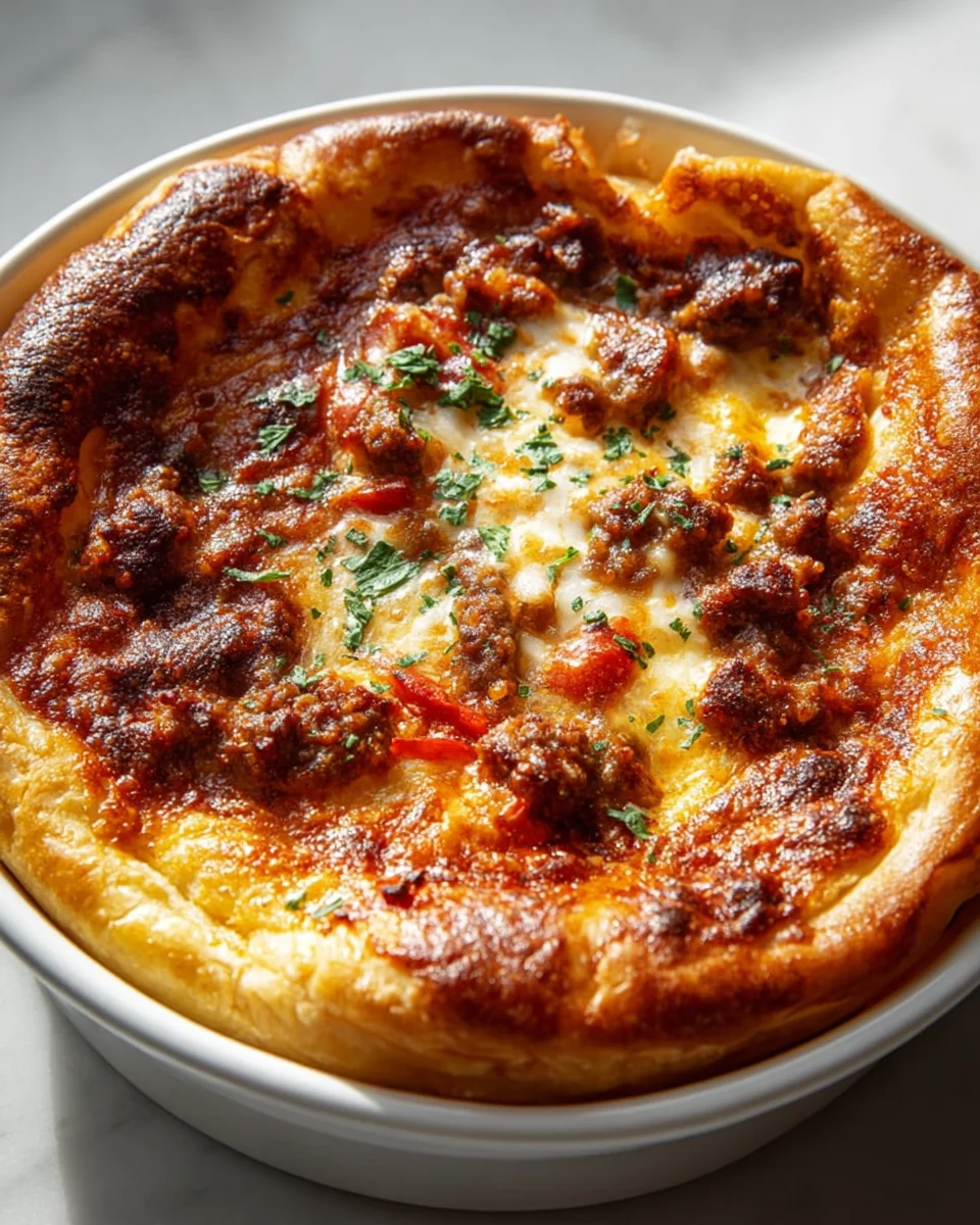 Delicious Pizza Pot Pie Recipe: A Comforting Twist!