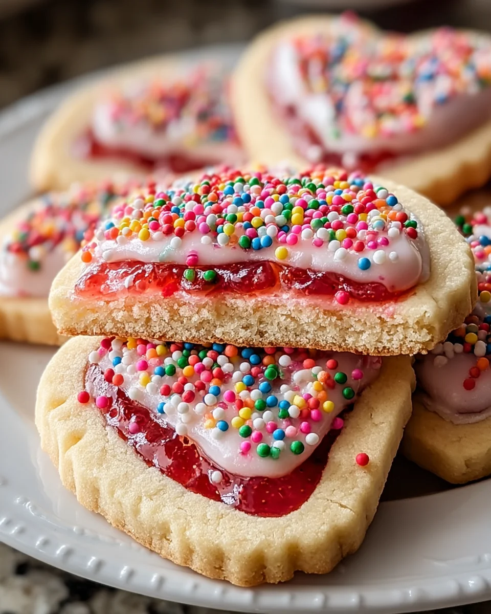 Delicious Strawberry Pop Tart Sugar Cookies Recipe to Try!