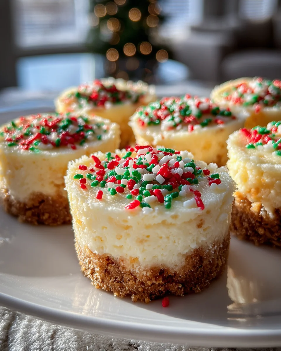 Delicious Mini Christmas Cheesecakes Recipe for Festive Joy