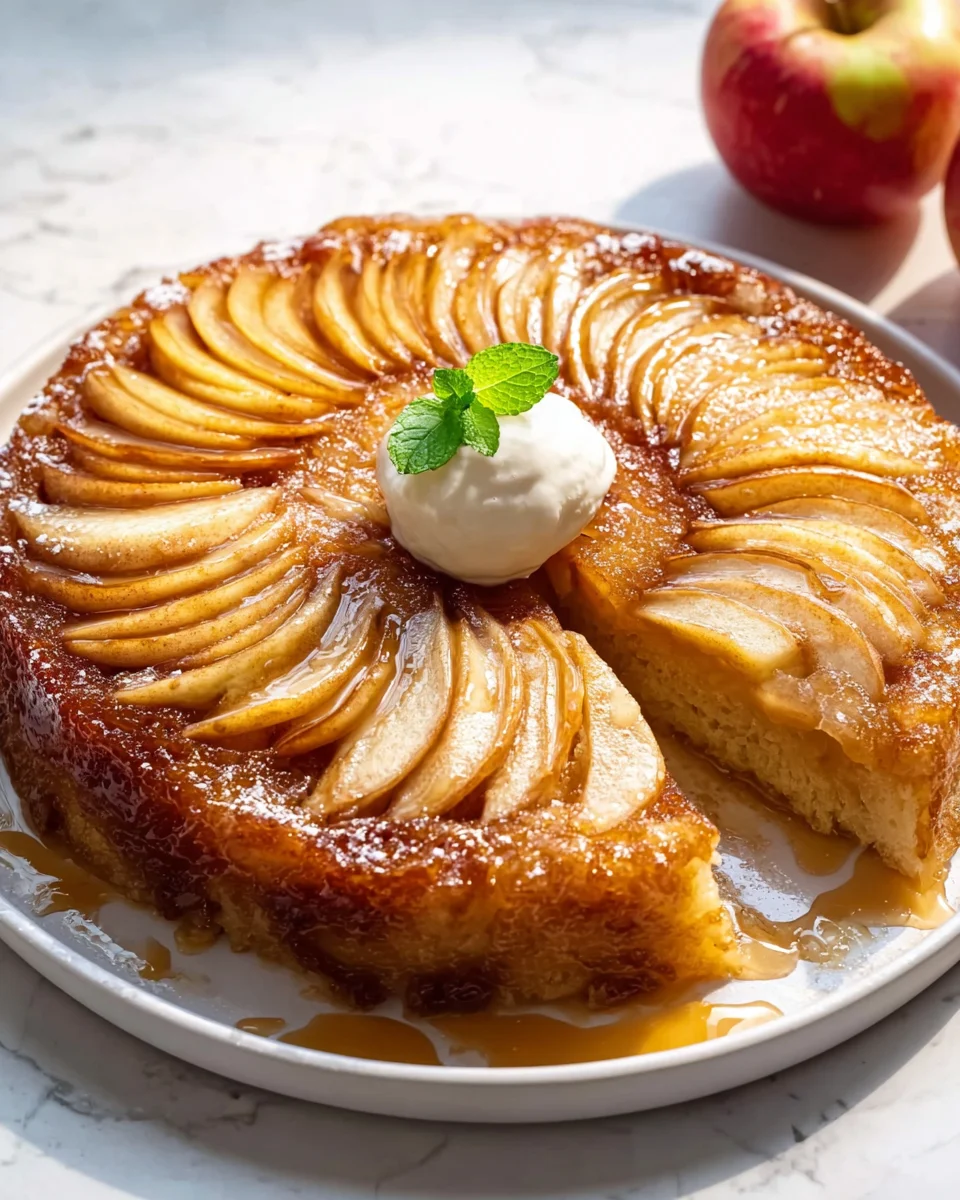 Best Apple Upside Down Cake: Caramelized & Irresistible!