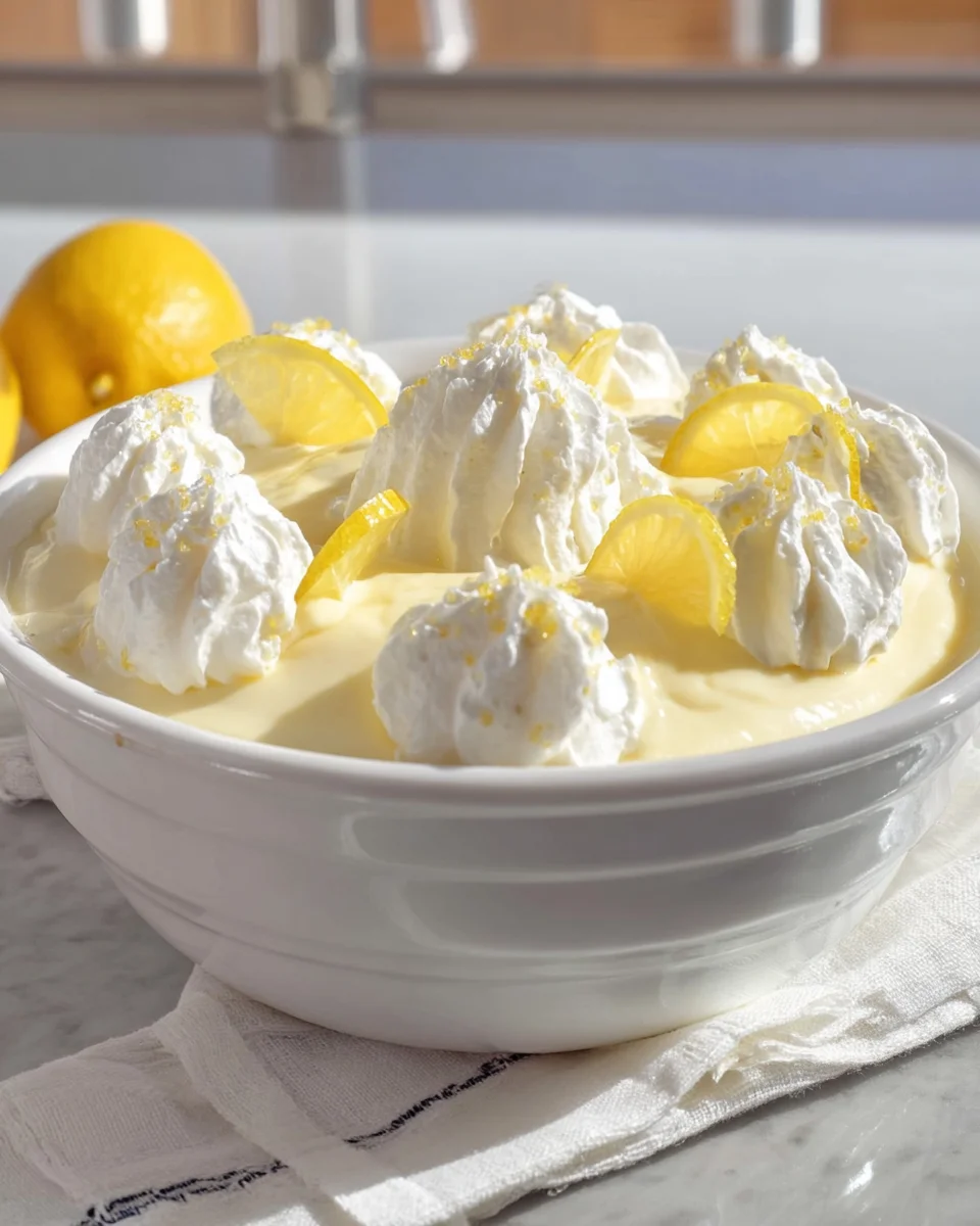 Delicious Fresh Lemon Mousse Recipe for a Light Dessert