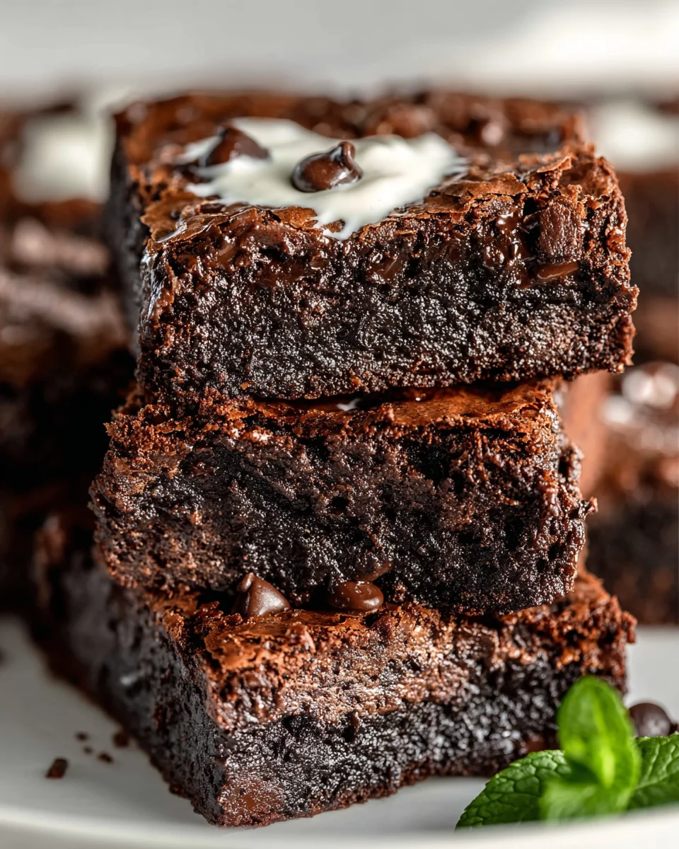 Easy Zero Sugar Brownies with Greek Yogurt - Guilt-Free Treat!