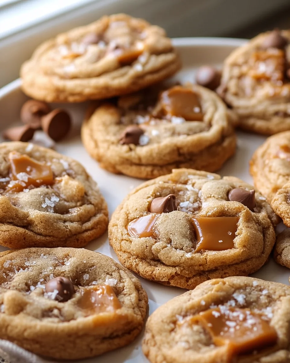 Salted Caramel Cookie Recipe: Chewy, Sweet & Irresistible!