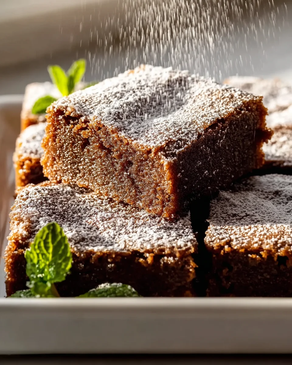 Delicious Gin Extract Gingerbread Brownies Recipe to Try!