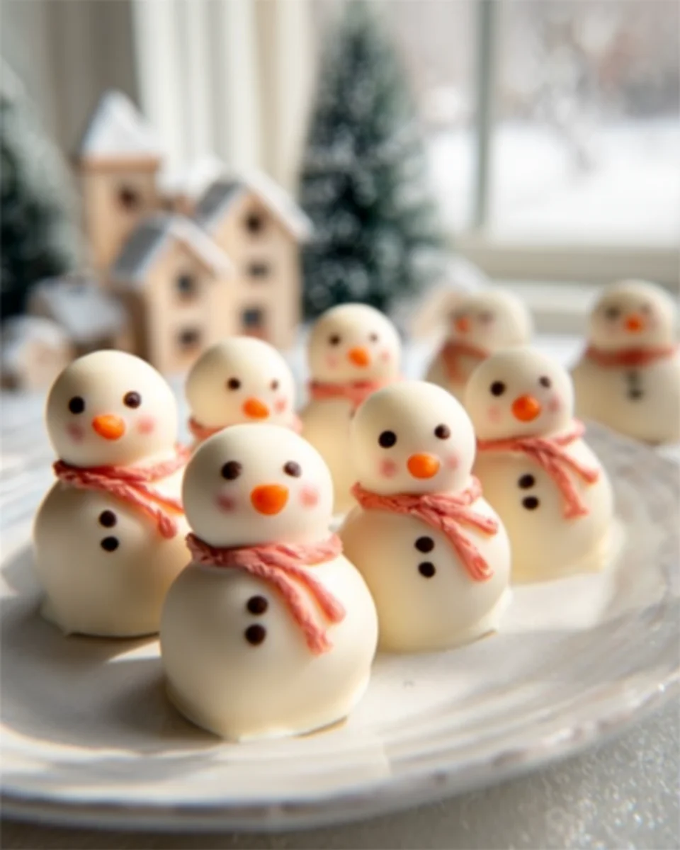 Delicious No Bake Snowman Truffles Recipe for a Festive Treat