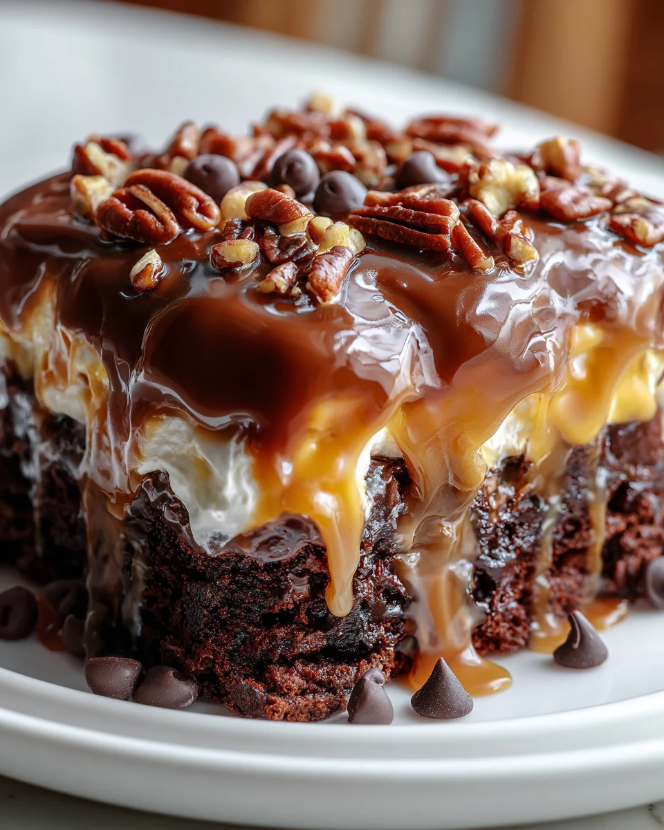 Decadent Chocolate Turtle Cake Recipe for Dessert Lovers