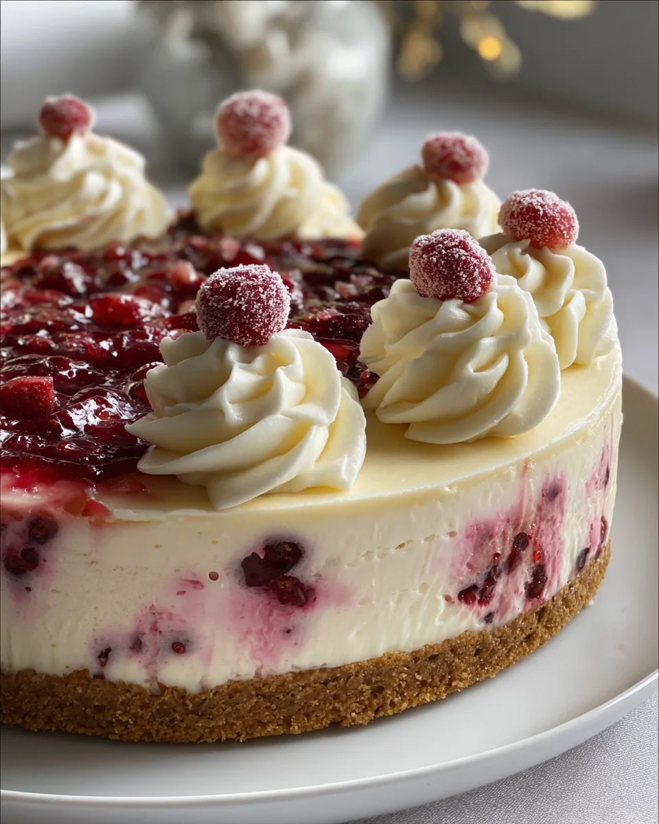 Delicious Christmas Cheesecake Recipe for Festive Celebrations