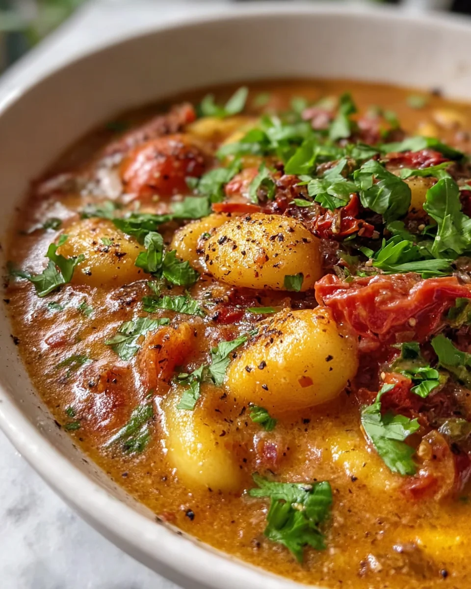 Mouthwatering Sun Dried Tomato Gnocchi Soup – A Must-Try!