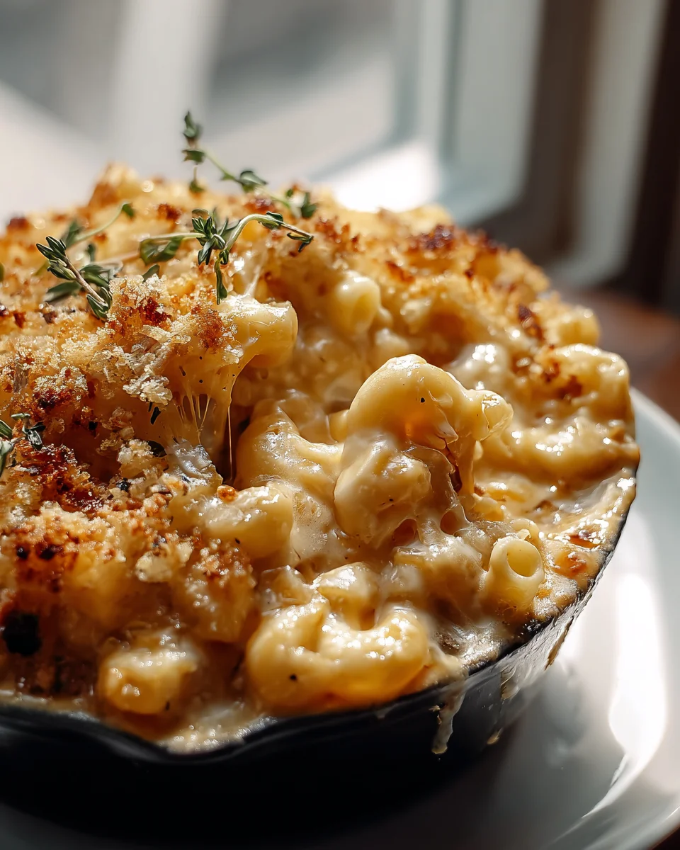 Savory French Onion Soup Mac and Cheese Recipe Delight