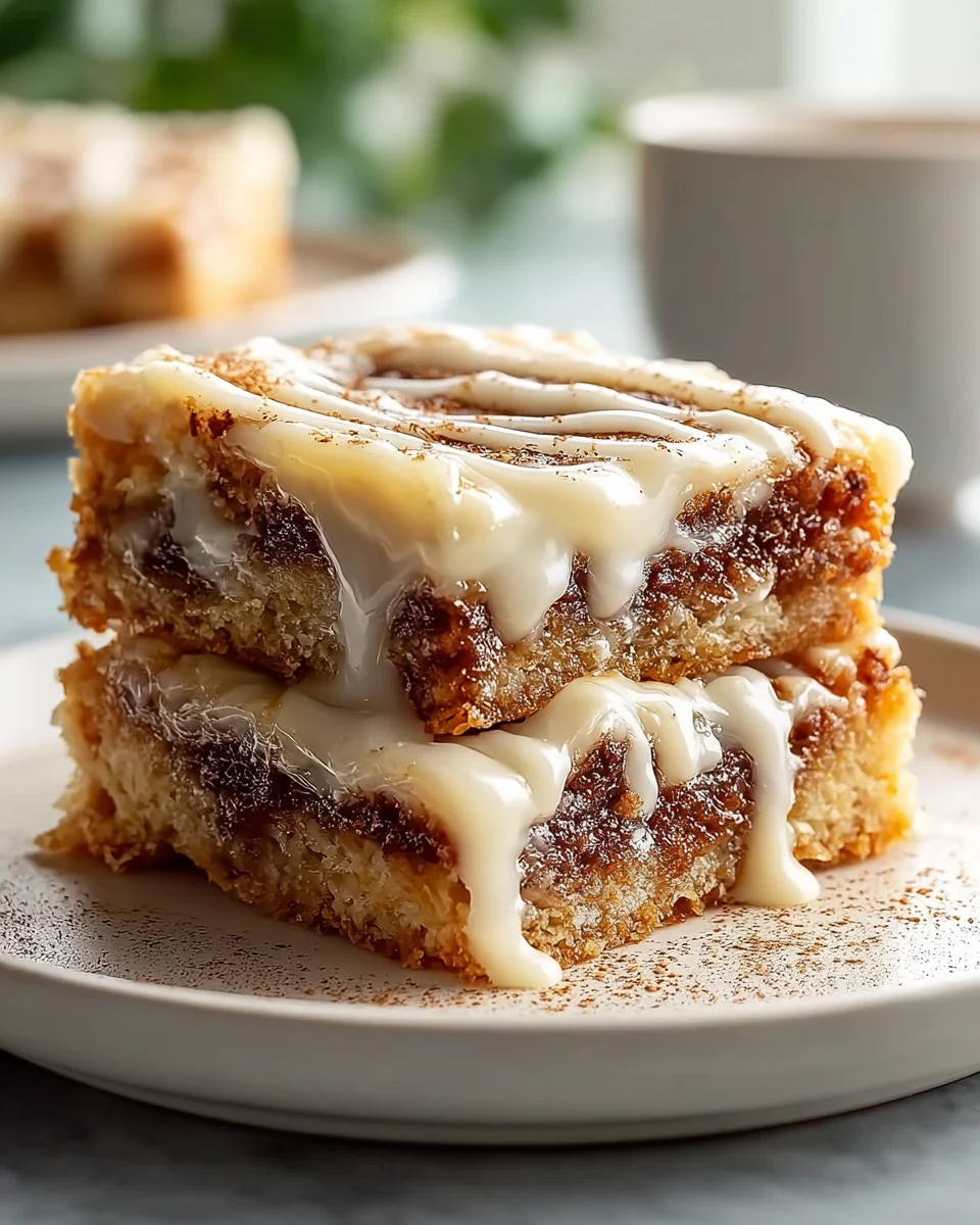 Delicious Cinnamon Roll Bliss Bars - Easy Recipe to Try!