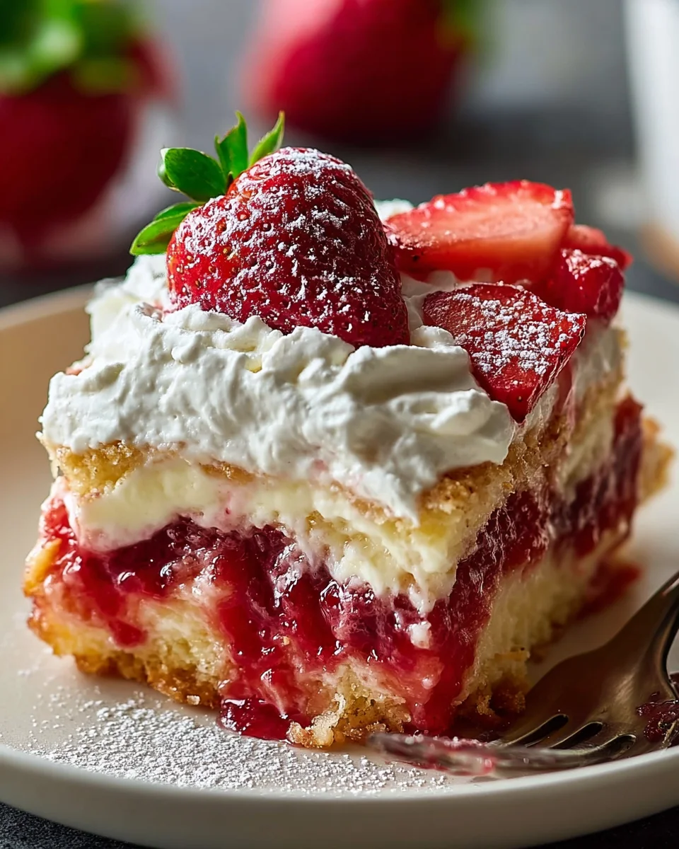 Ultimate Strawberry Cheesecake Dump Cake: Simple & Delicious